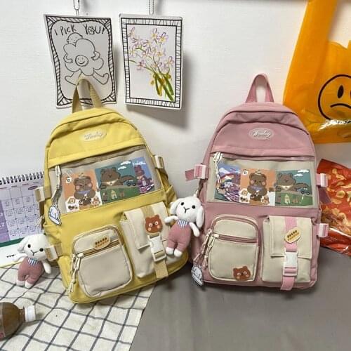 Женские цветные рюкзаки Lemon Kitten China At AliExpress