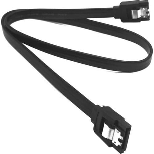 Multi-Color Multi-Spec Flexible Sata Hard Disk Fast Transmission Cable 40/50cm Sata3.0 Solid State Hard Disk Serial Data Cable