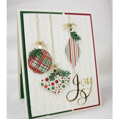 Word "Joy" Metal Cutting Dies Stencils DIY Scrapbooking Album Paper Cards Craft Embossing Word Dies