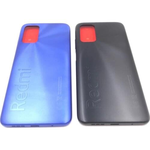 New Original For Xiaomi Redmi 9T J19S M2010J19SG Back Battery Cover Door Housing case Rear parts Replacement With Volume Button