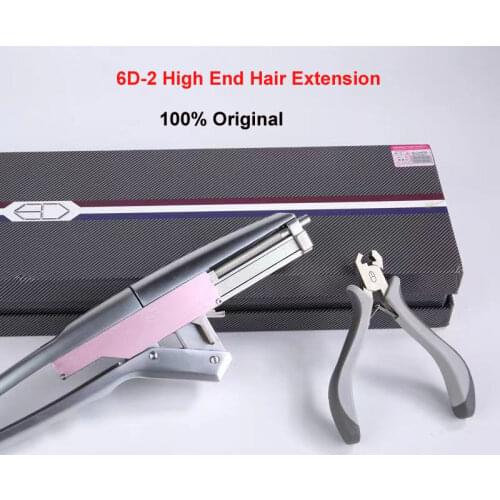 Aobocca New 6D High End Hair Extension Machine Connector&Hair Remove Piler Hair Salon Tool Keratin Hair Extension Kits
