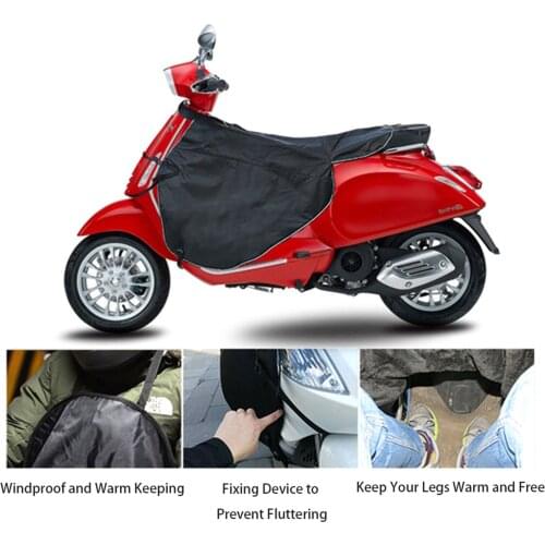Motorcycle Scooters Leg Cover Blanket Knee Warmer Rain Wind Protection Waterproof Winter Quilt For TMAX 530 BMW Honda Vespa GTS