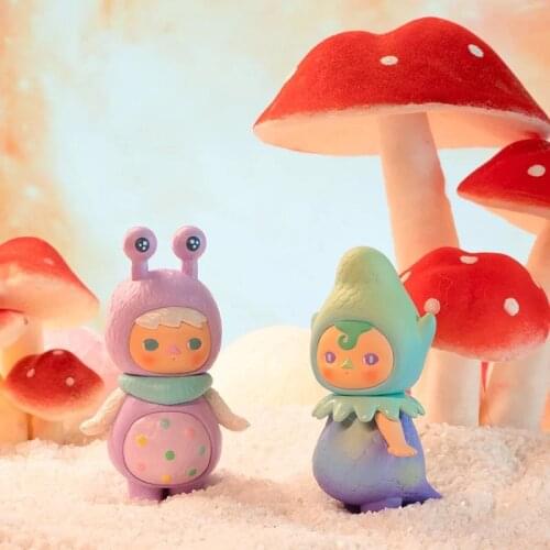 Original Pop Mart PUCKY Space Series Blind Box Toys Model Confirm Style Cute Anime Figure Gift Surprise Box