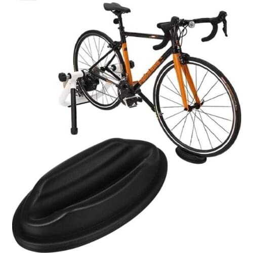 Bike Front Wheel Stand Indoor Bicycle Trainer Front Wheel Fixing Frame Bottom Anti-slip Pad Bike Riser Bicycle Cycling Parts