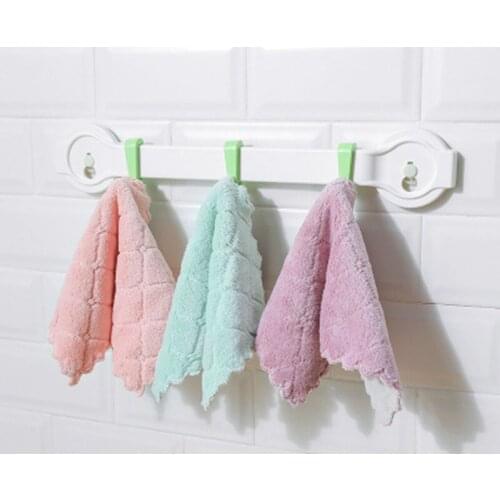 Dishtowel Household dish cloth Wipe the tablecloth Towel Double-sided strong suction cloth Microfiber cleaning cloth