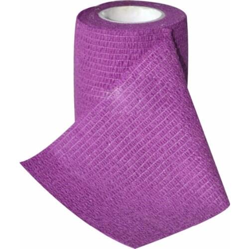 Self Adhesive Wrap Bandage Waterproof Tender Tape For Knee Wrist Security Protection Guaze 7.5cm*4.5m Purple Health Care Tool