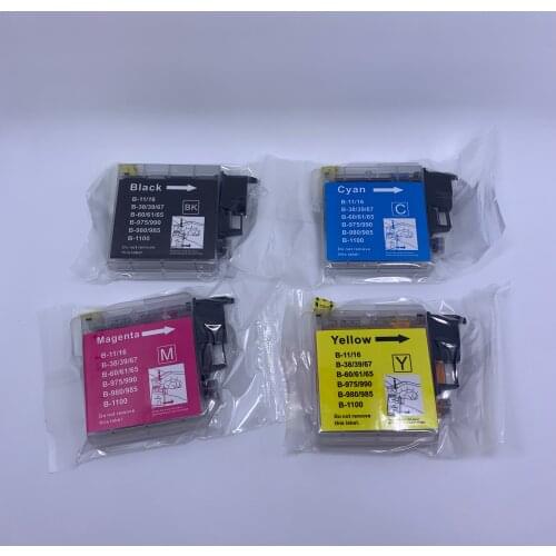 YOTAT 1set Compatible LC11 LC16 LC38 LC39 LC67 LC60 LC61 LC65 LC975 LC990 LC985 LC1100 LC980