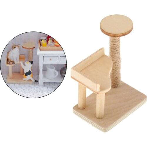 1Pcs Mini Pet Model Toy Plastic Fairy Garden Doll Neko Figurine Miniature Cat Simulation Animal DIY Gift House Decoration