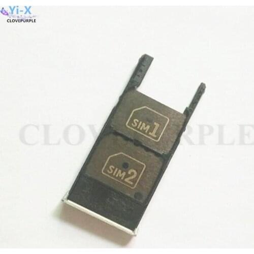 10PCS/Lot SIM Card Tray Holder Slot Adapters For Motorola Moto X Style XT1570/1572/1575 Phone Spare Parts