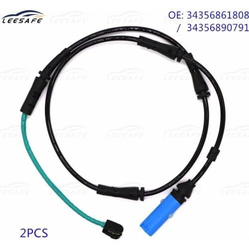 2PCS 34356861808 34356890791 Rear Brake Pad Wear Sensor for BMW 5 Series 5ER G30 F90 7 7ER G11 G12 Brake Line Cord Replacement
