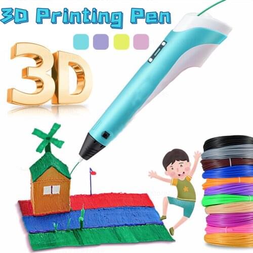 USB 3D DIY Art Printing Pen Stencils eBook Refills Printer Filament Funny Drawing Pens for Kids Adult Modeling Gift 3 D Toys