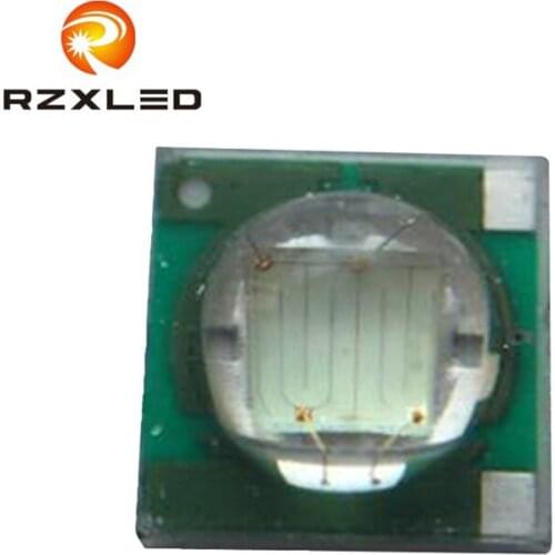 50pcs/lot LED 3W 3.1V 700MA Emerald Green 515NM 520NM 525NM SMD3535Package Diode For led Grow Lights