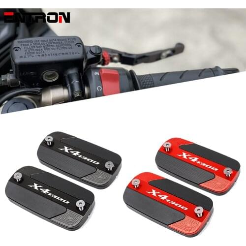 For HONDA STX VT X4 1300 CB 1300F Crosstourer 1200 ST 1100 X41300 Motorcycle Accessories Front Brake Fluid Reservoir Cover Cap