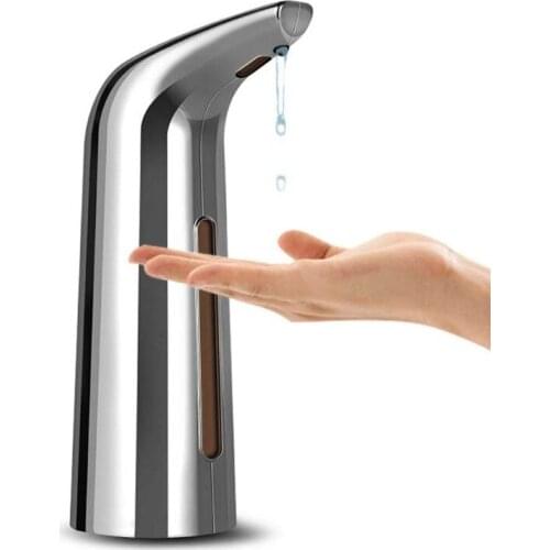 400ML Automatic Liquid Soap Dispenser IR Sensor Touchless Sanitizer for Kitchen