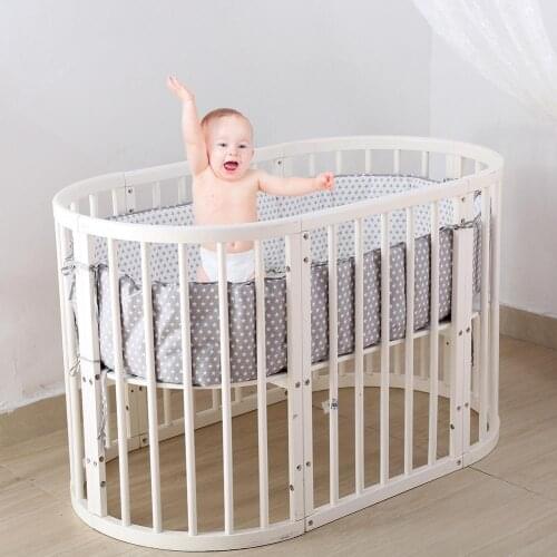 Baby Crib Cot Bumper Pads Breathable Soft Crib Liner Protector For Enfant Girls Baby Care Activity & Gear Bedding Room Decor