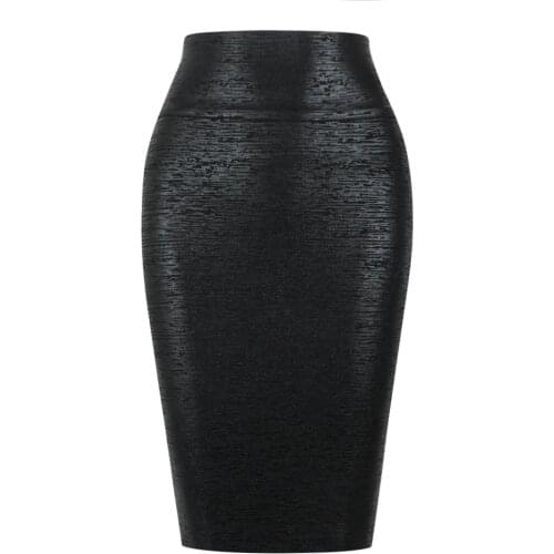 Bandage Skirts Fashion Sexy 2020 New Arrival Summer Skirts Black Bodycon Party Celebrity Club Skirts