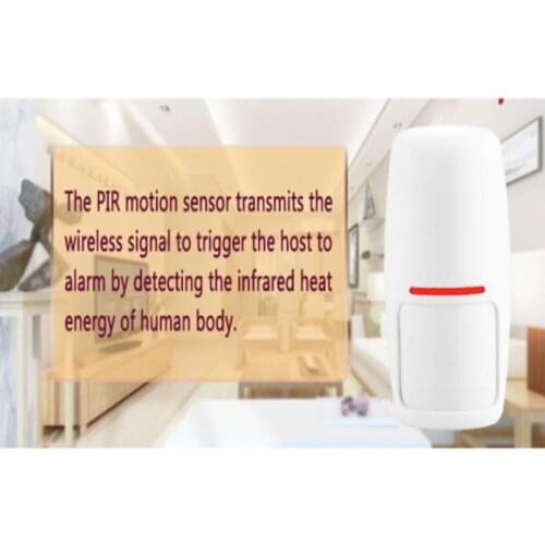 Wireless PIR Motion Sensor Passive Infrared Detector For Alarm Host Home Security Alarm System 433Mhz