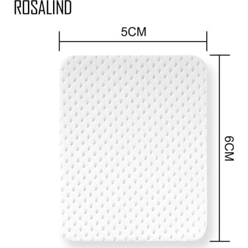ROSALIND 180Pcs/Lot Lint-Free Remover Wipes Napkins Gel Polish And Makeup Remover Wipes For Gel Polish Remove Pure Cotton Nails