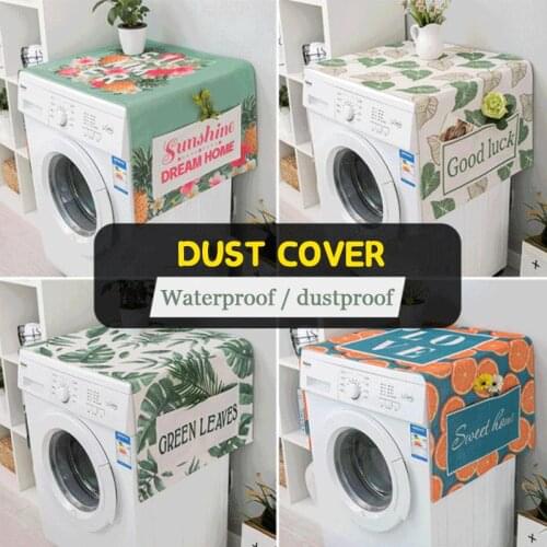 Nordic Ins Explosion Type Drum Washing Machine Cover Refrigerator Dustproof Dust Cover Microwave Oven Cover Cloth