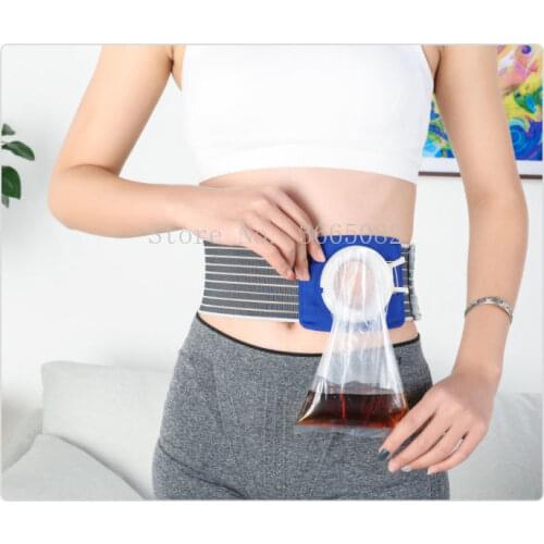 Colostomy Bags Ostomy Belt Drainable Urostomy Bag after Colostomy Ileostomy Pouch Ostomy Belt with Bag