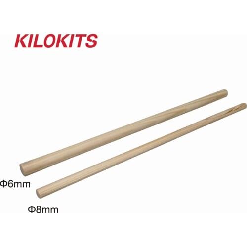 2 Sizes 10PCS Pine Wooden Dowels for Model Kits Ships Boats Trains Layout Toys Hobby in Scales 1/35 1/72 1/87 1/160