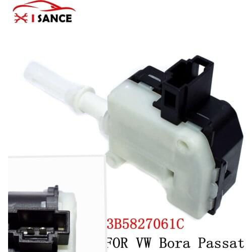 ISANCE Tailgate Central Lock Actuator Motor 3B5827061C New For VW MK3 PASSAT B5 SHARAN 2.8L,1.8L , 2000-2014