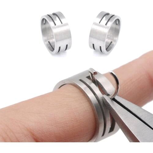 1~2pieces Jump Ring Opening Closing Finger Tool Rings Findings Jewelry Jewelry Copper&Stainless Steel Tools & Equipments Finding