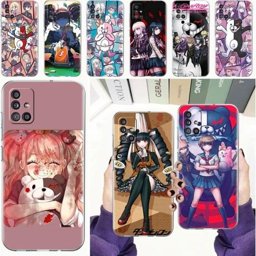 Soft Phone Case For Samsung Galaxy A51 A21s A71 A12 A31 A52 A41 A32 A02s A11 A72 A42 Clear Back Cover Funda DANGANRONPA Shell