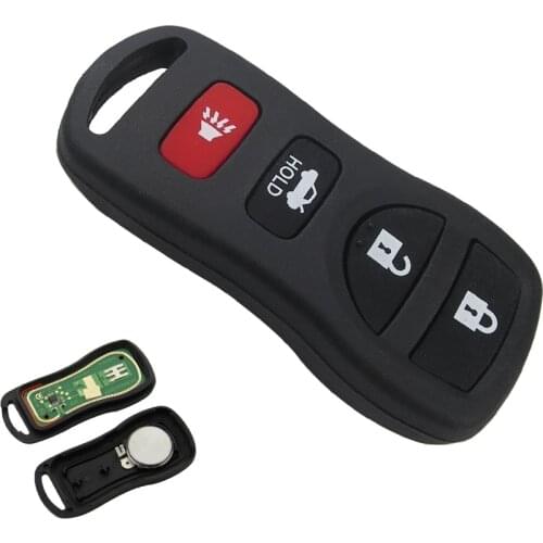 3+1 buttons 315Mhz Remote key Keyless Entry Remote Control Car Key For Nissan/Infiniti Frontier Murano Armada Pathfinder Versa