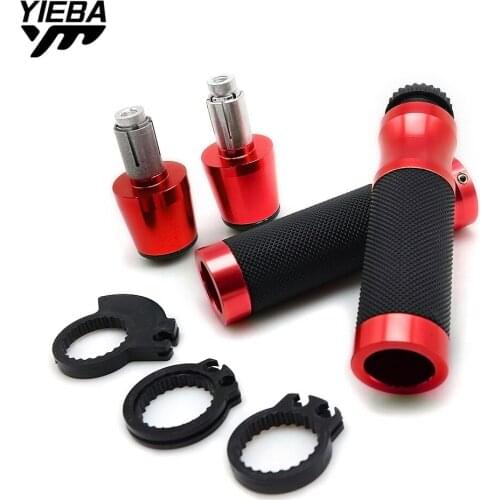 22mm Motorcycle pit bike hand grips handle bar ends motocross for HONDA CR80R CR85R CRF125F CRF150R CR125R/250R CRF250R CRF450R