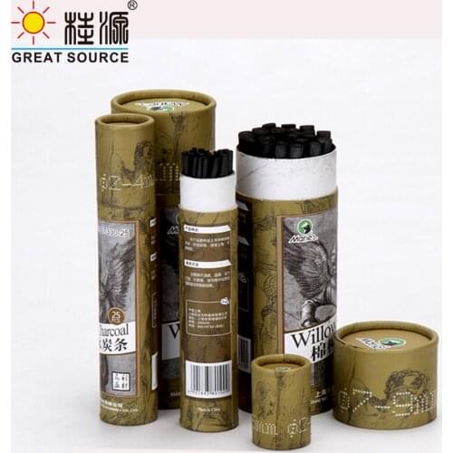 Art Charcoal Bar Sketch Bar Charcoal Drawing Bar 12cm (25pcs/Box)