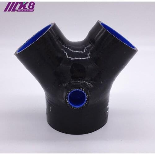 Silicone Throttle Body Boot BLUE HOSE PIPE FOR Audi A6 S4 2.7T PRO Y-JIONT 99-02 (1Pcs) Red/Blue/Black