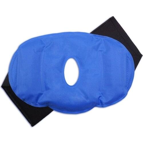 Sports Injuries Cold Knee Patch Gel Pack Breathable Wrap Heat Ice Sports Injuries Gel Pack Relief Surgery Therapy Supplies