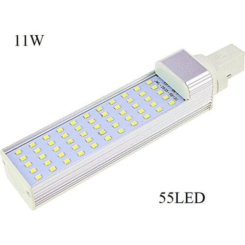 Lampada G23 G24 E27 5W 7W 9W 11W 13W Led Light Horizontal Plug Lamps 2835 SMD Corn Lamp High Light AC 85V-265V Cool/Warm white