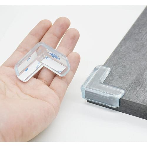 4pcs Baby Safety Silicone Protector Table Corner Edge Protection Cover Children Anticollision Edge Child Corner Guards