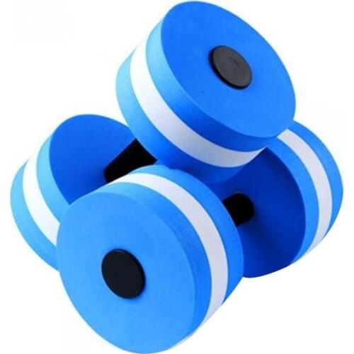 1Pc Outdoor Pool Toys Eva Foam Floating Dumbbells Summer Water Dumbbell Toys Swimming Pool Floating Dumbbells Water Support Dumb