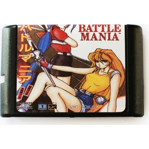 Battle Mania 16 bit MD Game Card For Sega Mega Drive For SEGA Genesis