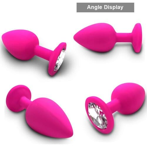 Anal Plug Butt Soft Silicone Sex Toys for Women Men Prostate Massager Mini Erotic Bullet Vibrator Anal Toys Adult Gay Products