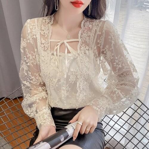 Aoxison Blouses With Bow