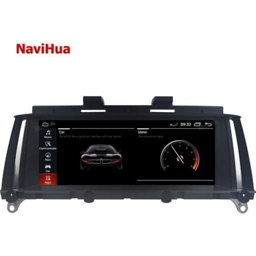 Navihua 8.8 inch Android 9.0 car dvd player stereo auto gps navigation multimedia system For BMW X3 F25/X4 F26(2013- 2016)NBT
