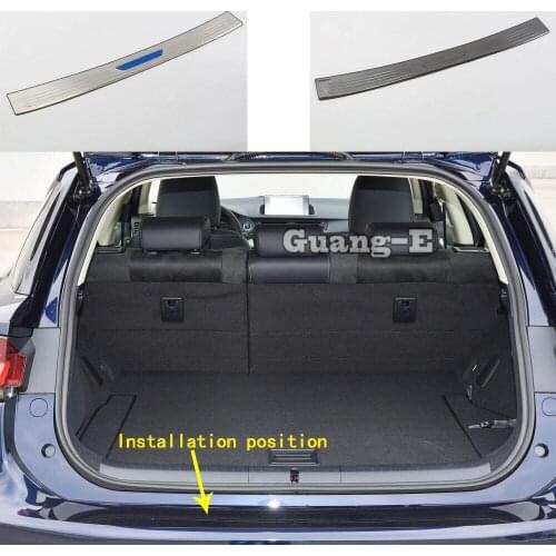 Car Sticks Ornament Back Rear Pedal Door Scuff Plate Frame Outnside Threshold Trunk Parts For Lexus CT CT200h 2019 2020 2021