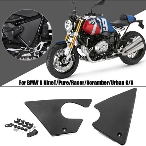 R NINE T Airbox Side Cover For BMW R NINET R9T Racer Scrambler GS Side Guard Infill Panels Frame Protector 2016 2017 2018 2019