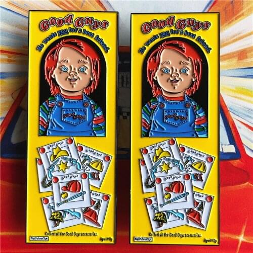 Bandai Ghost Baby Alloy Enamel Commemorative Brooch Badge Collection Gift Surprise Action Figures Anime Figure Toys