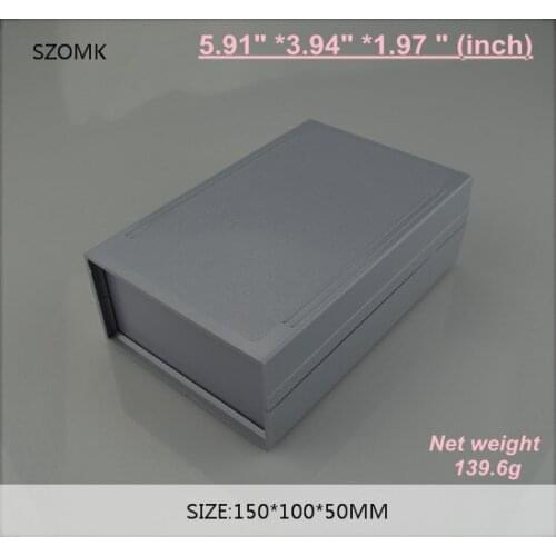 1 pcs, plastic project box abs plastic enclosures 150x100x50mm Wholesale plastic electric junction box plastic box