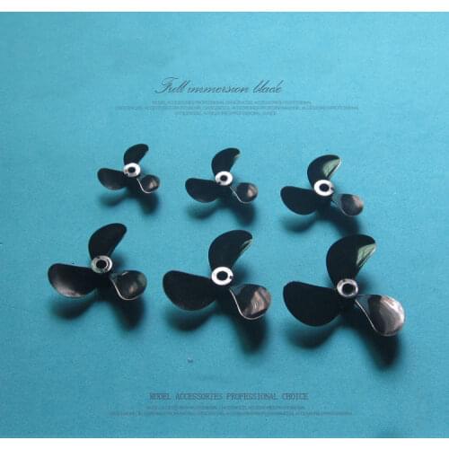 Ship Model High-strength Three-leaf Full-impregnation Fully Dip Three-leaf Positive And Opposite Paddle Imported PC Material