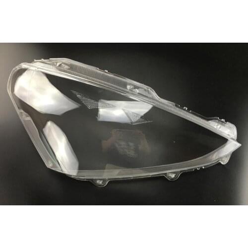Car Front Headlight Cover For Nissan LIVINA 2013 Auto Headlamp Lampshade Lampcover Head Lamp light glass Lens Shell Caps