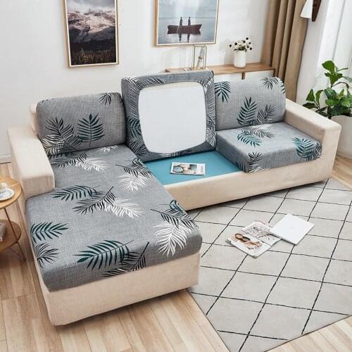 Airldianer Sofa Seat Covers for Living Room Plush Cushion Cover Thick Solid Soft Stretch couch Slipcover Funiture Protector