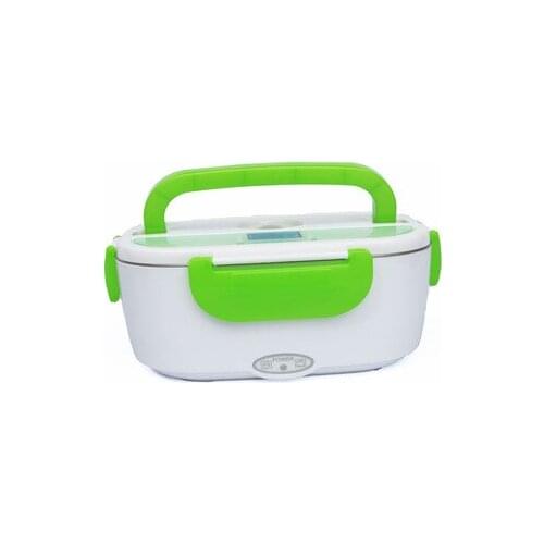 12V 110V/220V Portable Electric Heating Lunch Box Food Cooking Machine Heating Box Food Heater Rice Cookers for Home and Car