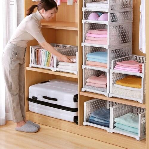 Simplicity Wardrobe Storage Cabinet Organizer Drawer Storage Box Home Layered Partitions Finishing Shelf Dormitory Rack Storage