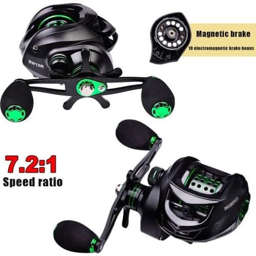 Fishing Reel Water Drop Wheel Miniature Metal Wire Cup Fishing Reel 7.2:1 Explosion-proof Line Long Throwing Luya Fishing Gear